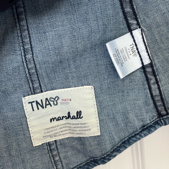 Artizia TNA Denim Shirt (Size XS) - Picture 9 of 16